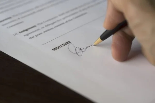 basketball contract signing